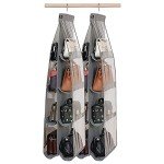 Zebricolo 2-Pack Luxury Purse Organizer in Grey