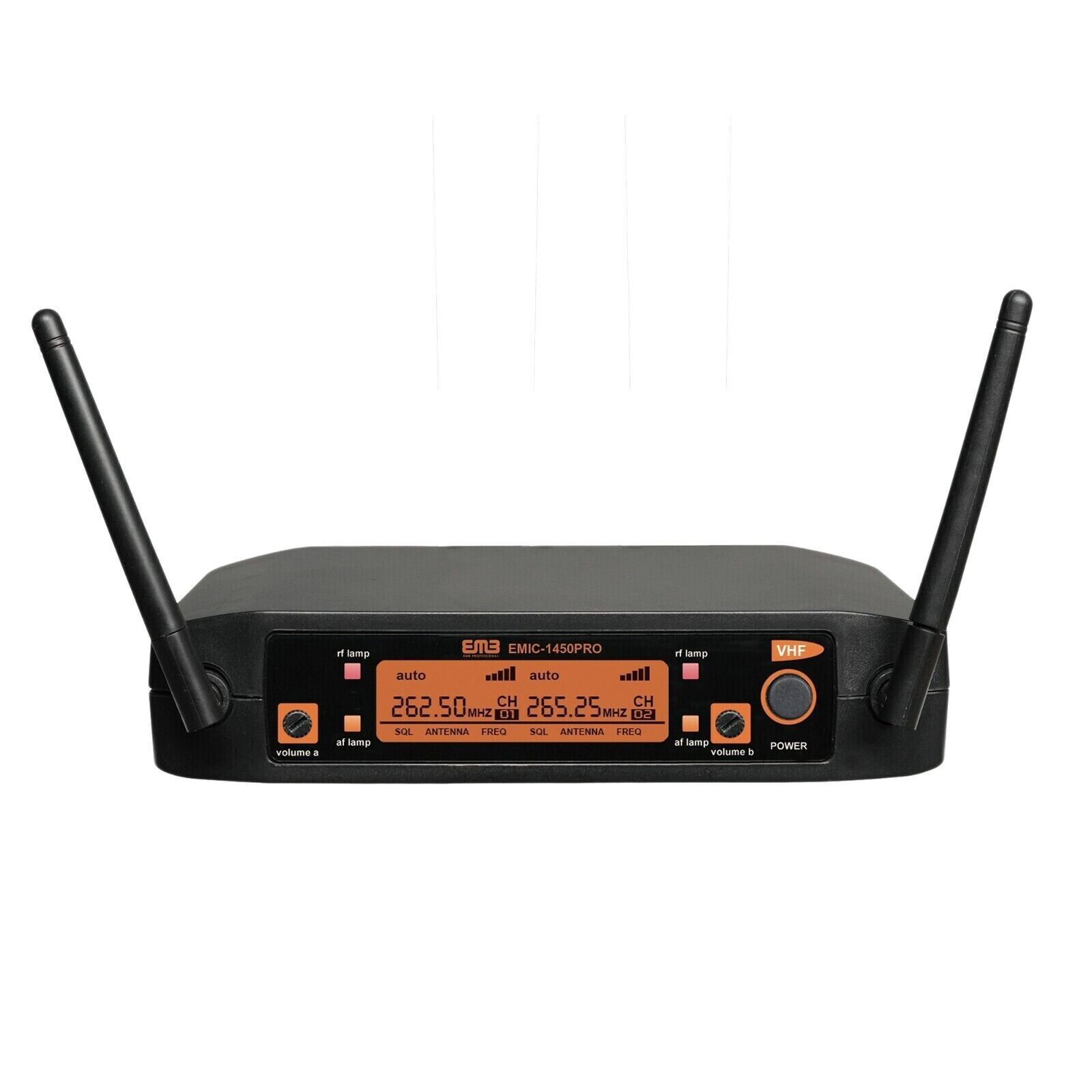 Dual Handheld Wireless Microphone Set for Karaoke