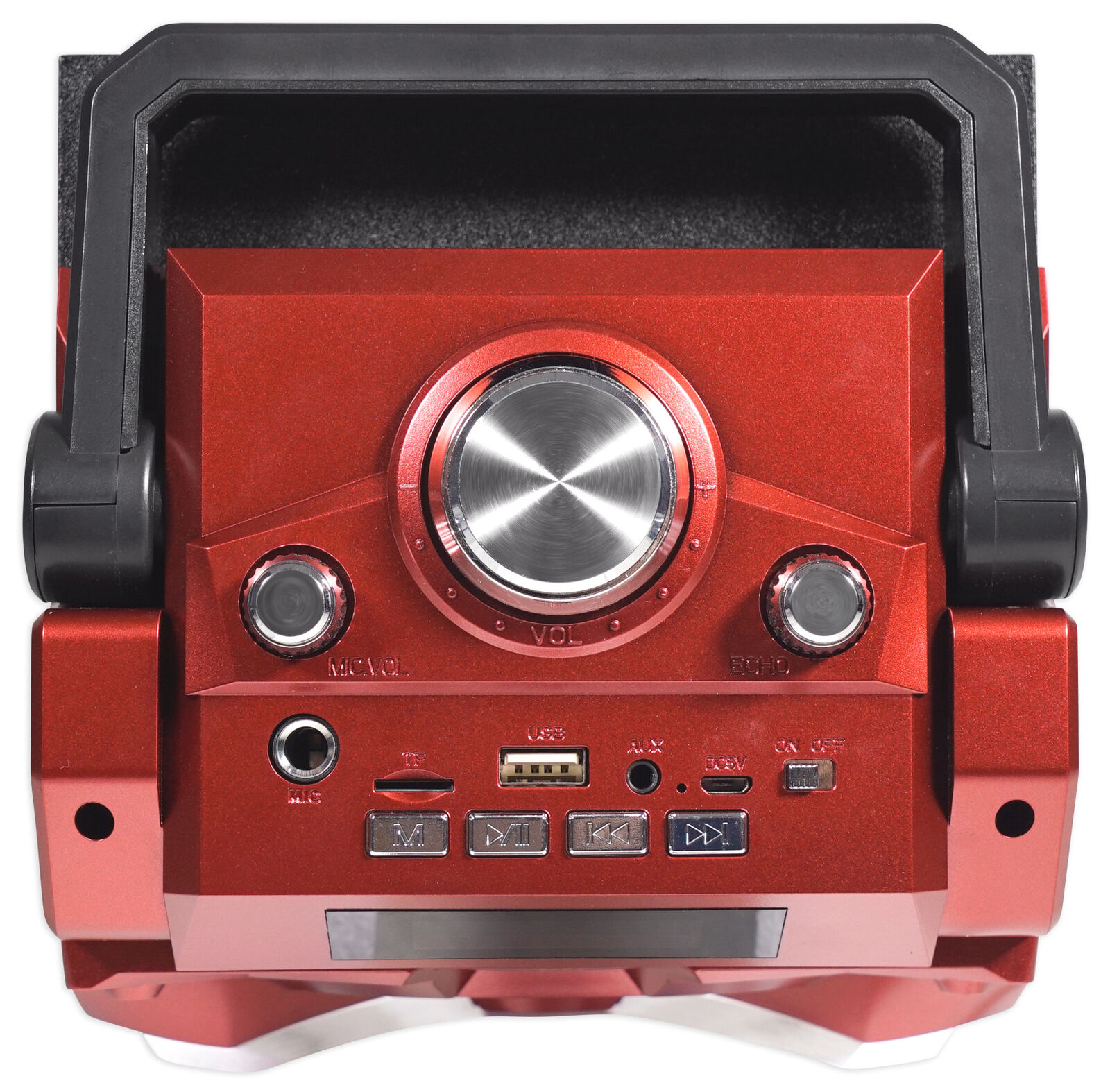 Bluetooth Karaoke Machine with LED Lights and Mics