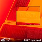 Safety Warning Triangles - DOT Approved, 3 Pack