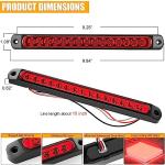 10" LED Waterproof Third Brake Light Bar