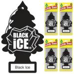 Black Ice Air Freshener by Little Trees