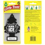Black Ice Air Freshener by Little Trees