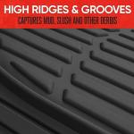 Motor Trend FlexTough Deep Dish Rubber Floor Mats