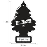 Black Ice Air Freshener by Little Trees