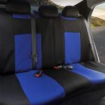 BDK 4-Piece Waterproof Two-Tone Seat Covers