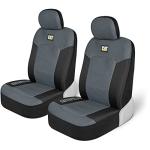 CAT MeshFlex 2-Pack Car Seat Covers Gray