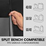 BDK Gray and Black Full Set Car Seat Covers