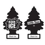 Little Trees Black Ice Car Freshener 10-Pack