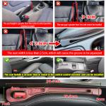 Car Seat Gap Filler Side Seam Plug Strip Leak-proof Filling Strip For All Car Model Wallet Phone Holder Car Accessories
