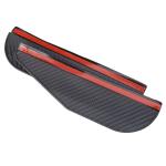 2PCS Carbon Fiber Mirror Rain Visor Guard For Universal Auto Car Accessories