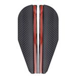 2PCS Carbon Fiber Mirror Rain Visor Guard For Universal Auto Car Accessories