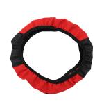 Car Accessories Steering Wheel Cover Black Leather Anti-slip 15''/38cm Universal