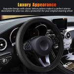 Universal PU Leather Steering Wheel Cover, Non-slip