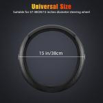 Universal PU Leather Steering Wheel Cover, Non-slip