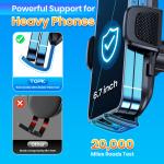 TOPK Car Phone Holder for Dashboard or Vent