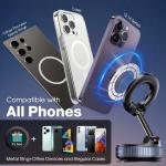 2026 Magnetic Car Phone Holder with Strong Suction