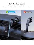 TOPK Car Phone Holder Stand for Dashboard & Vent