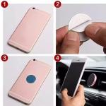 Magnetic Metal Plates for Car Phone Holders