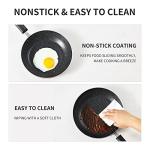 RATWIA Nonstick Frying Pan Set for Induction