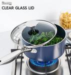 Ceramic Nonstick Saucepan Set with Lids