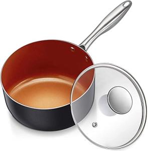 Nonstick 3 Quart Saucepan with Lid