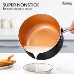 Nonstick 3 Quart Saucepan with Lid