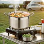Kirecoo 8 Quart Heavy Duty Stock Pot