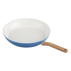 Healthy Ceramic Titanium 12” Fry Pan, Light Blue