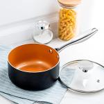 Nonstick 3 Quart Saucepan with Lid