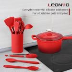 Leonyo Enamel Cast Iron Casserole with Lid