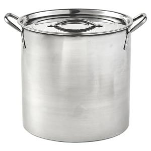 IMUSA 16Qt Stainless Steel Cooking Pot with Lid