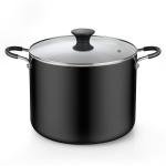 10.5-Qt Nonstick Stockpot with Glass Lid