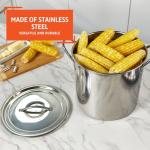 IMUSA 16Qt Stainless Steel Cooking Pot with Lid