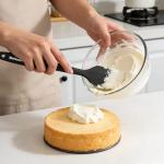 NileHome Silicone Spatula Set, 6 Pieces Food Grade Kitchen Utensils with Silicone Brush Heat Resistant BPA-free Rubber Spatula for Scraping, Baking, Cooking, Mixing