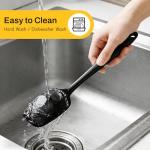 NileHome Silicone Spatula Set, 6 Pieces Food Grade Kitchen Utensils with Silicone Brush Heat Resistant BPA-free Rubber Spatula for Scraping, Baking, Cooking, Mixing