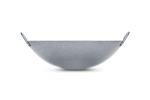 Craft Wok Big 16 Inch Heavy Canton Style Hand Hammered Carbon Steel Wok (Round Bottom) / 731W87