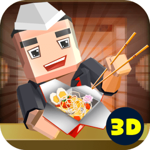 Chinese Food Cooking Cafe World: Rice and Noodles WOK Chef Cooking King | Fast Food Restaurant Pixel Cooking Dash
