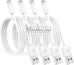 Susnwere 4 Pack [Apple MFi Certified] Apple Charging Cables 6ft, iPhone Chargers, Lightning Fast iPhone Charging Cord for iPhone 12/11/11Pro/11Max/ X/XS/XR/XS Max/8/7, ipad(White)