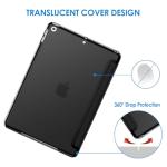 JETech Case for iPad 10.2-Inch (2021/2020/2019 Model, 9/8/7 Generation), Auto Wake/Sleep Cover (Black)