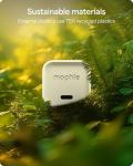 Mophie Speedport 35 GAN USB-C Charger Block - 35W Fast Wall Charger, 1× USB‑C PD Port, Compact Foldable Prongs, Made with Recycled Materials, for Smartphones, Tablets, Headphones