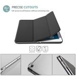 ProCase Smart Case for iPad 9.7 Inch iPad 6th/5th Generation 2018 2017(Model: A1893 A1954 A1822 A1823), Ultra Slim Lightweight Stand Cover with Translucent Frosted Back -Black