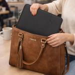 MOSISO Laptop Case 13.3 inch, 13-13.3 inch Laptop Sleeve Compatible with MacBook Air/Pro 13/Pro 14 M5 M4 M3 M2 M1, HP Dell ASUS Lenovo,Polyester Vertical Computer Sleeve Bag with Pocket, Black