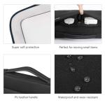 LANDICI 360°Laptop Sleeve Case 13 13.6 Inch Compatible with MacBook Air 13 M1/M2/M3/M4 2020-2025, MacBook Pro 13/14, IPad Air/Pro 13, Waterproof Computer Bag Cover with Handle, Black