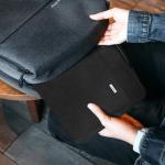 LANDICI 360°Laptop Sleeve Case 13 13.6 Inch Compatible with MacBook Air 13 M1/M2/M3/M4 2020-2025, MacBook Pro 13/14, IPad Air/Pro 13, Waterproof Computer Bag Cover with Handle, Black