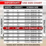 SightPro 14 Inch 16:9 Laptop Privacy Screen Filter - Privacy Shield and Anti-Glare Protector