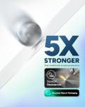 ZAGG Glass Elite Screen Protector for iPhone 16 Pro - 5X Stronger, Reinforced Edges, Ultra-Strong Tempered Glass, Scratch Resistant, Anti-Smudge, Easy Installation, InvisibleShield, Eco-Friendly