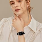 Floral Silicone Band Compatible with Apple Watch Bands 38mm 40mm 42mm 44mm 41mm 45mm 49mm Women Men, Slim Hollow-Out Design Wristbands Soft Sport Breathable Watch Bands for iWatch Ultra SE Series