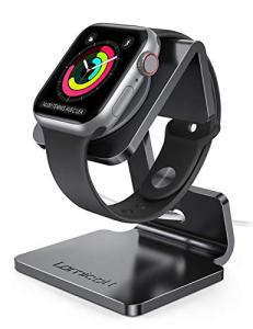 Lamicall Watch Stand for Apple Watch Magnetic Fast Charger - Desk Charging Stand Holder Dock for Apple iWatch Series SE3 SE2 Ultra 3, Series 11 10 9 8 7 6 5(49mm 46mm 45mm 44mm 42mm 41mm 40mm 38mm)