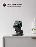 Lamicall Watch Stand for Apple Watch Magnetic Fast Charger - Desk Charging Stand Holder Dock for Apple iWatch Series SE3 SE2 Ultra 3, Series 11 10 9 8 7 6 5(49mm 46mm 45mm 44mm 42mm 41mm 40mm 38mm)